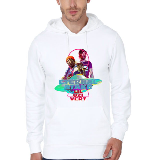 The Thug Lil Uzi Vert Eternal Atake White Hoodie