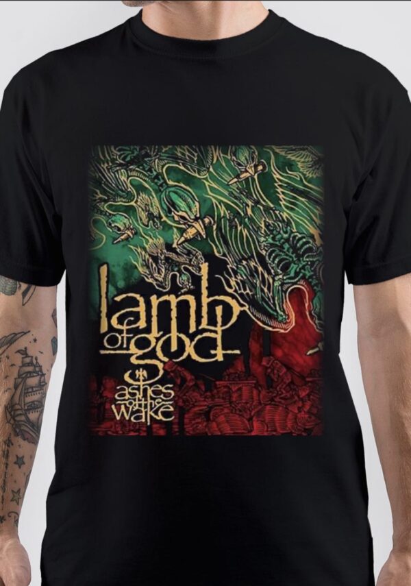 Lamb Of God Black T-Shirt