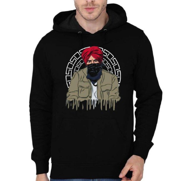 Sidhu Moose Black Hoodie