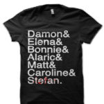 The Vampire Diaries Black T-Shirt