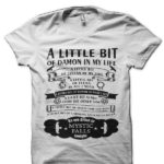 The Vampire Diaries White T-Shirt