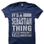 Sebastian Half Sleeve T-Shirt - Image 3