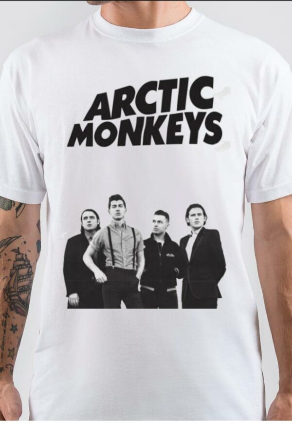 Arctic Monkeys White T-Shirt