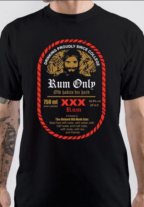 Old Monk Fan T-Shirt