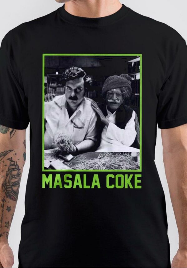 Pablo Escobar MDH Masala Coke T-Shirt