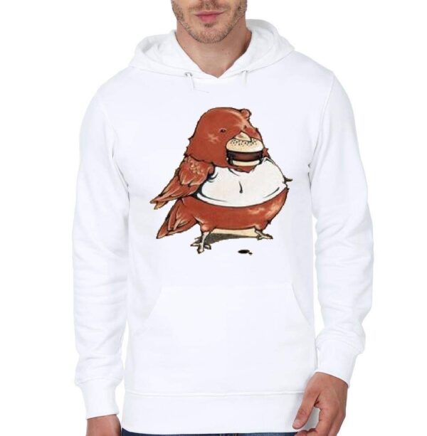 Fat Sparrow Bird Hoodie