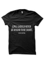Emma Watson Black T-Shirt