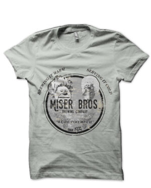 Miser bros white t-shirt