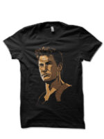 Uncharted Nathan Drake Black T-Shirt