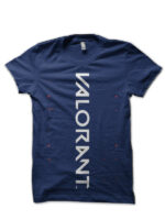 valorant navy blue t-shirt