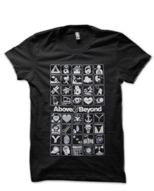 Above And Beyond Black T-Shirt