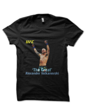 Alexander Volkanovski Black T-Shirt