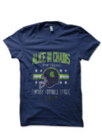 Alice In Chains Navy Blue T-Shirt