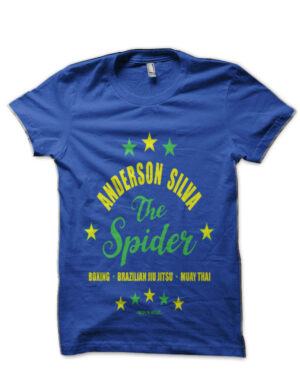 Anderson Silva Royal Blue T-Shirt