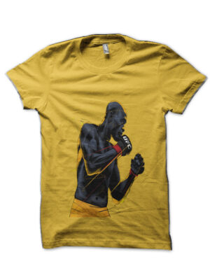 Anderson Silva Yellow T-Shirt