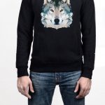 Arctic Fox Black Hoodie