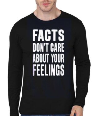 Ben Shapiro Facts Don’t Care About Your Feelings Black T-Shirt