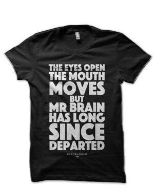 Blackadder Quote Black T-Shirt