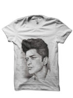 Bruno Mars White T-Shirt