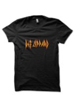 Def Leppard Black T-Shirt