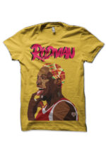 Dennis Rodman Yellow T-Shirt