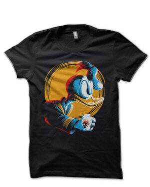 Donald Duck Black T-Shirt