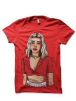 Dua Lipa Red T-Shirt