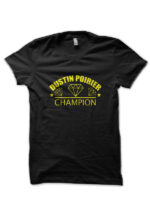 Dustin Poirier Black T-Shirt