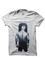 Dustin Poirier White T-Shirt