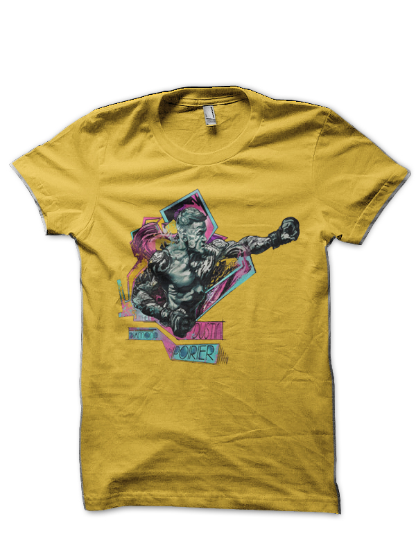 Dustin Poirier Yellow T-Shirt - Supreme Shirts