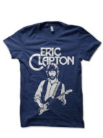 Eric Clapton Navy Blue T-Shirt