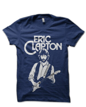 Eric Clapton Navy Blue T-Shirt