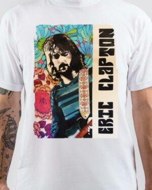 Eric Clapton White T-Shirt