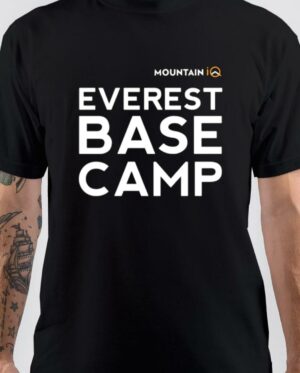 Everest Base Camp Black T-Shirt