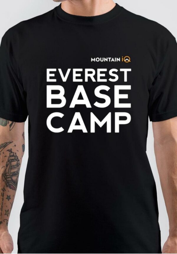 Everest Base Camp Black T-Shirt