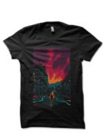 Fireman Black T-Shirt