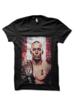 Georges St. Pierre Black T-Shirt