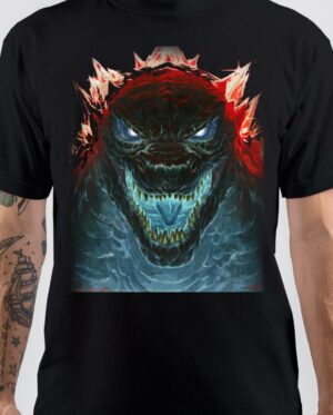 Godzilla Black T-Shirt