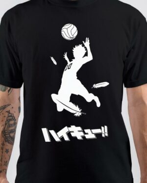 Haikyu Volleyball black T-Shirt