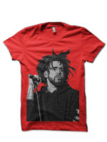 J. Cole Red T-Shirt