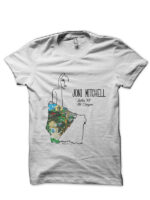 Joni Mitchell White T-Shirt5