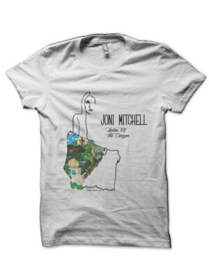 Joni Mitchell White T-Shirt5
