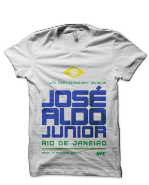 Jose Aldo White T-Shirt