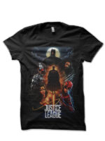 Justice League Black T-Shirt