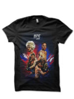 Justin Gaethje UFC Black T-Shirt