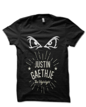 Justin Gaethje UFC Black T-Shirt