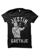 Justin Gaethje UFC Black T-Shirt