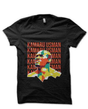Kamaru Usman Black T-Shirt