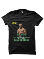 Kamaru Usman Black T-Shirt