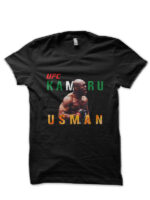 Kamaru Usman Black T-Shirt